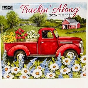 LANG 2026 Truckin' Along Calendar